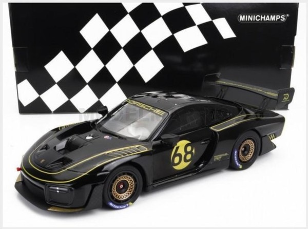 Minichamps 155067568 Porsche 935/19 GT2 Rs N 68 2019 Modellauto 1/18 Schwarz-image
