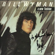 BILL WYMAN - Rolling Stones GENUINE SIGNED AUTOGRAPH