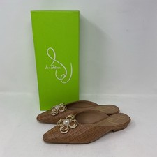 Sam Edelman Jayden Cuoio Weave Mules Women's Size 5M