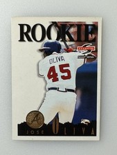 1995 Score Summit Jose Oliva Rookie Card • Atlanta Braves • Card #119. rookie card picture