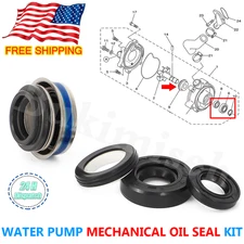 Water Pump Mechanical Oil Seal Kit for Yamaha YZF-R1 FZ1 FZ6 YZF-R6 Venture 750
