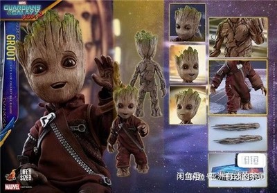 Hot Toys LMS004  1/1   Guardians of the Galaxy 2 II Groot Life-Size Figure NEW