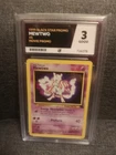 Mewtwo 1999 Black Promo Card Ace Grade 3 Movie Promo #3 Pokemon Card WOTC