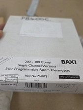 Baxi 200-400 Combi Single Channel  Wireless 24hr Programmable Room Stat 7658781