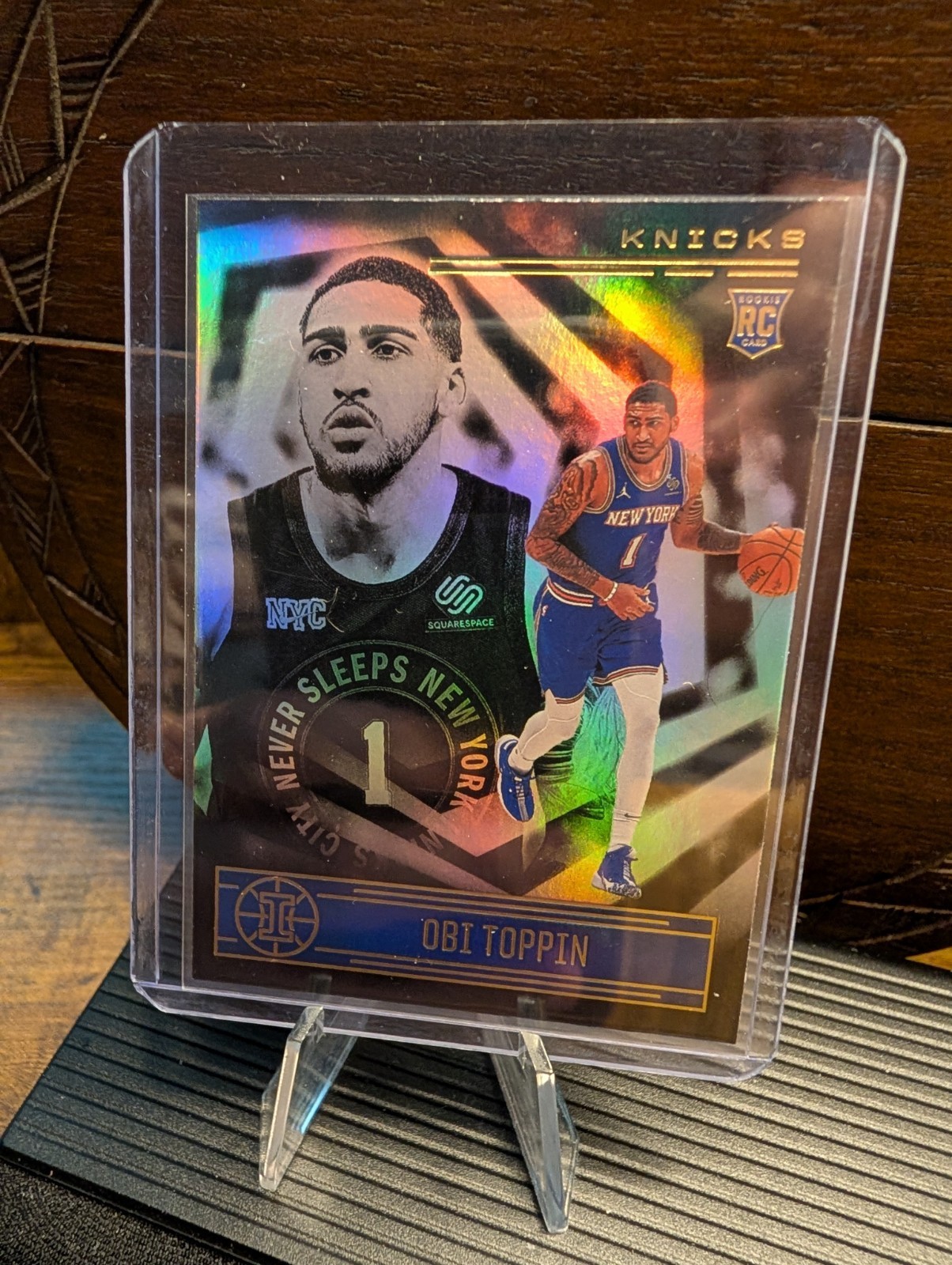 2020-21 Panini Illusions - Rookies Obi Toppin #176 (RC)