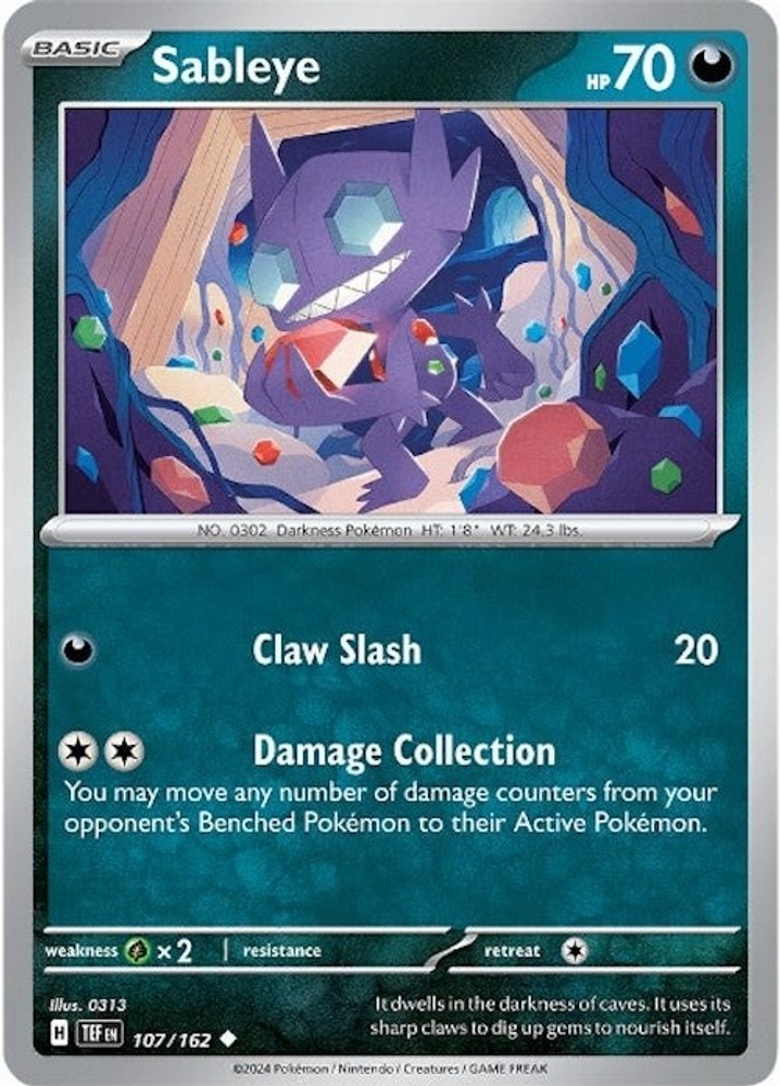 Sableye Normal [TEF - 107/162]