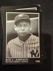 Photo of 1991 Conlon Collection TSN #199 Roy C. Johnson New York Yankees Baseball Card