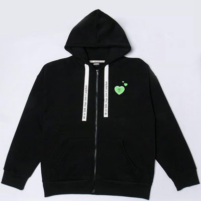 BTS World Zip Up Hoodie 21 ver Black Netmarble Jung Kook V Jimin