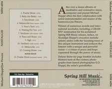 MICHAEL HOPP‚ - NOSTALGIE: ROMANCES FOR HARMONICA NEW CD