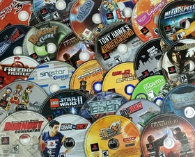 Sony PlayStation 2 PS2 Games Cleaned Tested Disc Only - You Pick & Choose C-F