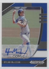 2020 Panini Prizm Draft Picks Blue 27/60 Dylan MacLean #PDP115 Auto 4z8