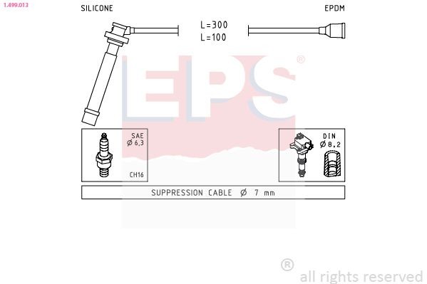 EPS 1.499.013 ZüNdleitungssatz Passend FüR Fiat Suzuki-image