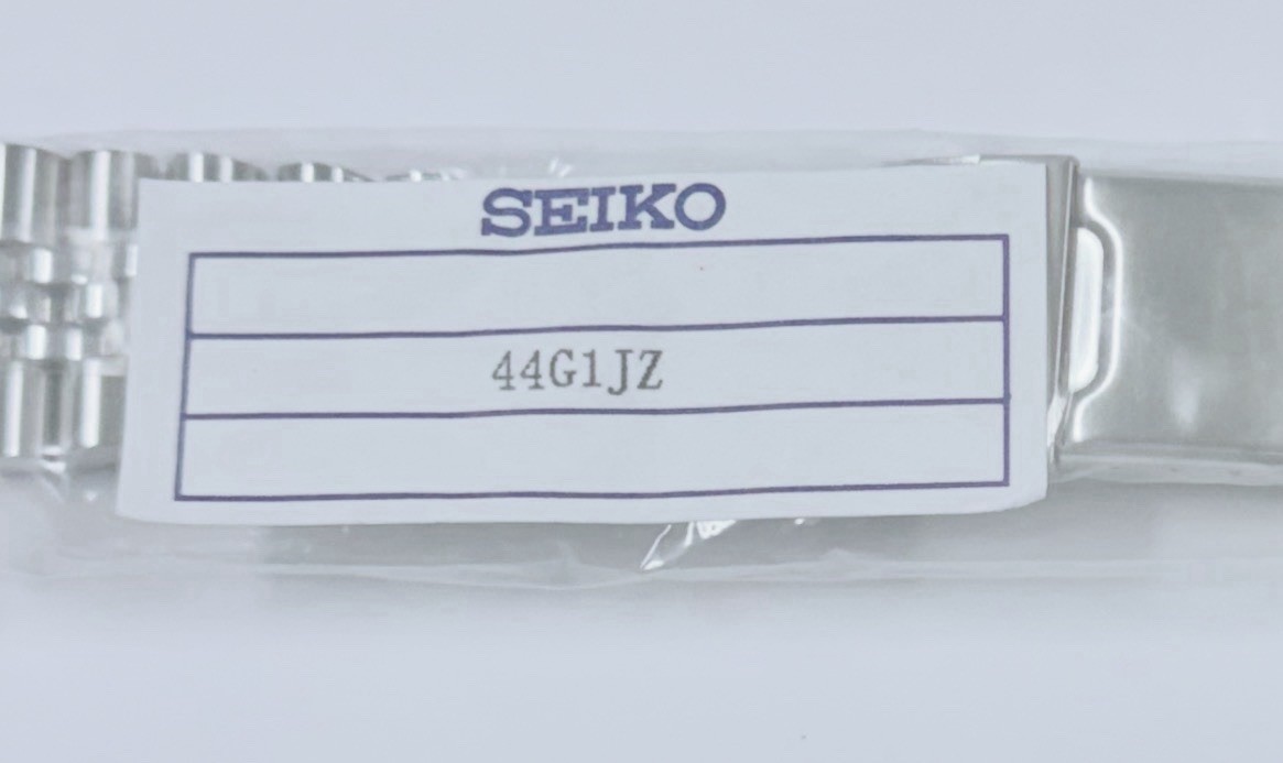 ピアス　No.4157 Seiko Genuine 22mm Jubilee Links Steel Band 44G1JZ 44G1ZZ For