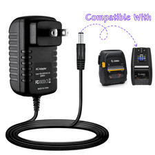 AC Adapter Charger For Zebra ZQ511 ZQ610 ZQ620 ZQ630 Thermal Label Printer