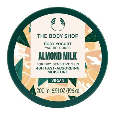 The Body Shop Almond Milk Body Yogurt 200ML for Dry Sensitive Skin 200 ML/6.91OZ