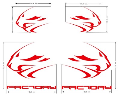FE MOTO STICKERS Aufkleber logo rsv4 rsv 4 APRILIA FACTORY RACING LION RSV4 