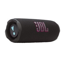 JBL Flip 7 Black Orange Portable Bluetooth Speaker Open Box Box Damage