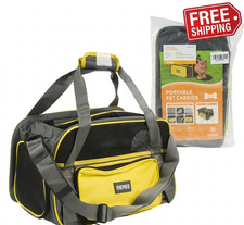 Portable Dog Cat Carrier Bag Breathable Soft Travel Tote 17x11 Inch