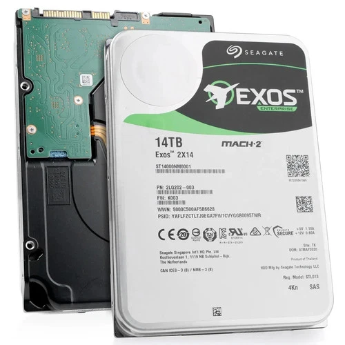 Seagate EXOS MACH.2 14TB (2x 7TB) ST14000NM0001 SAS 12Gb/s 3.5" HDD Read
