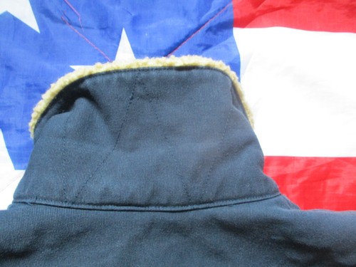 Vintage Carhartt US NAVY blue N1 N3 Sherpa DECK sheffield JACKE COAT medium - Bild 13 von 24