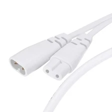 T5 LED Tube Extension Cable 2 Pin 30CM Male to Female Cord 4Pcs