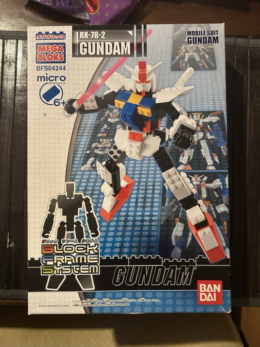 Bandai Mega Bloks ZETA GUNDAM Expansion and Upgrade and RX-78-2