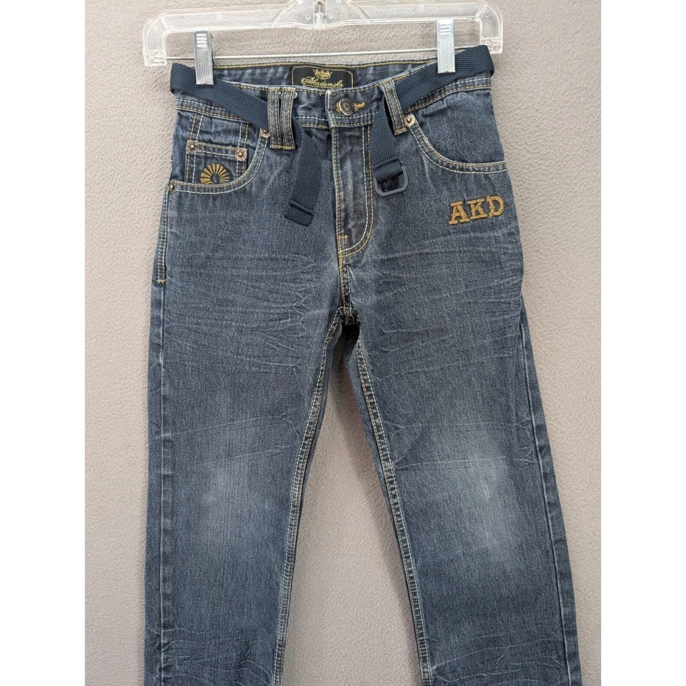 Pantalones Akdmks Akademiks Junior Niñas Talla 10 Algodón Bordado De Colección Y2K Foto 4 de 4