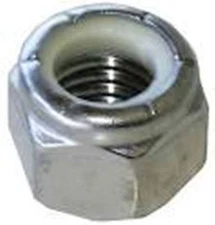 Stainless Steel Nylon Insert Lock Nut NC 1/2-13 QTY-25