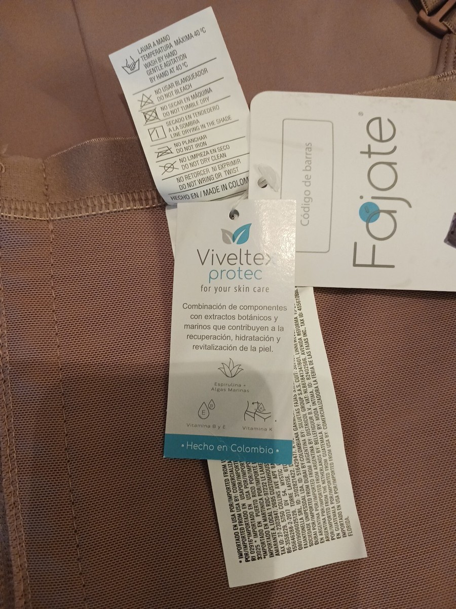 FAJATE COLOMBIAN SHAPEWEAR POST SURGERY BODY SHAPER , S, M, L, XL