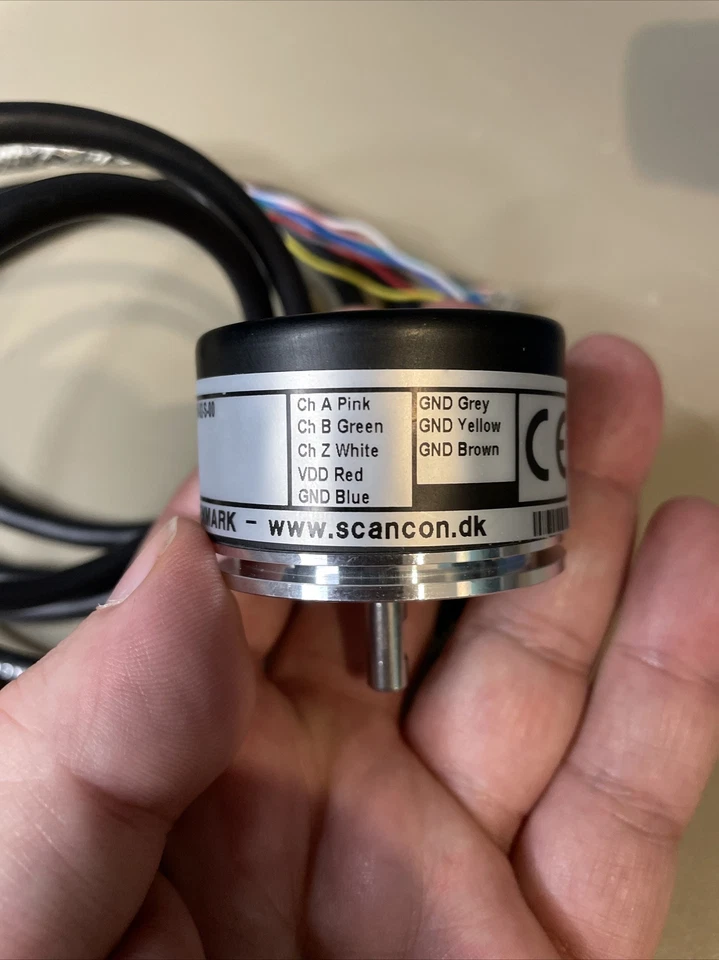 Scancon Encoder SCA50-60-NON-06-16-65-02-S-00  5-30VDC Max 35mA Not Tested - Image 4 of 4