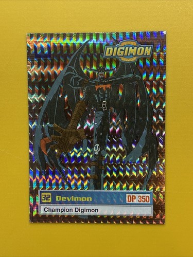 2000 Upper Deck Digimon Digital Monsters Series 1 Special Foil Devimon card #32 - Picture 1 of 10