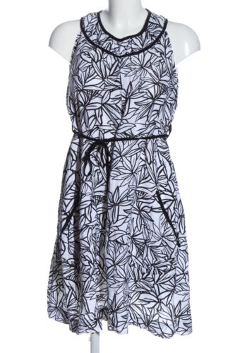 COLLECTION LINIQUE A-Linien Kleid Damen Gr. DE 40 weiß-schwarz Casual-Look - Bild 1 von 5
