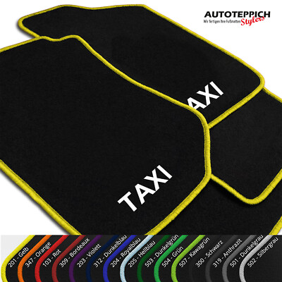 Fußmatten DRUCK TAXI für Saab 9-5 I 1997-2005