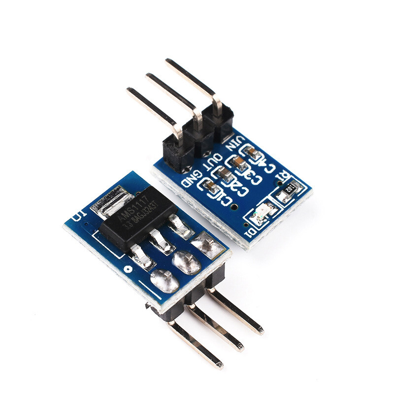 AMS1117 Regulator Module 1.2V - 5V Step-Down Converter Voltage ...