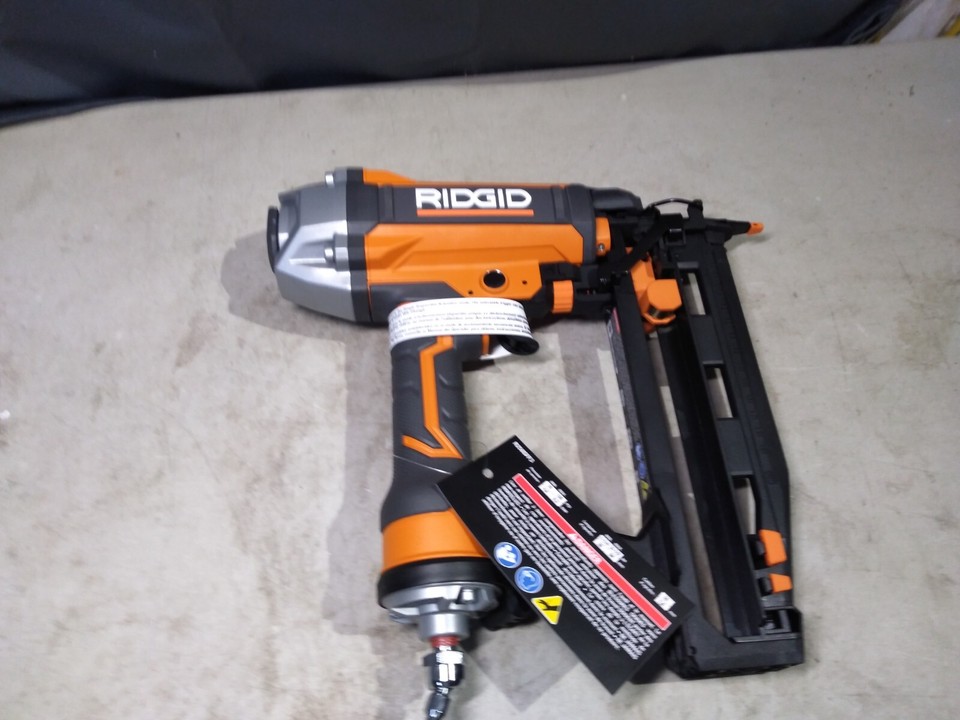 RIDGID R250SFF3 16Gauge 21/2 in. Straight Finish Nailer 12 eBay