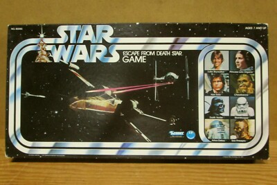 STAR WARS GAME, c. 1977, Kenner No. 40080, 100% Complete, Very Clean Box