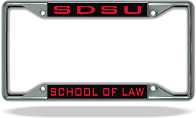 San Diego SDSU LAW License Plate Frame