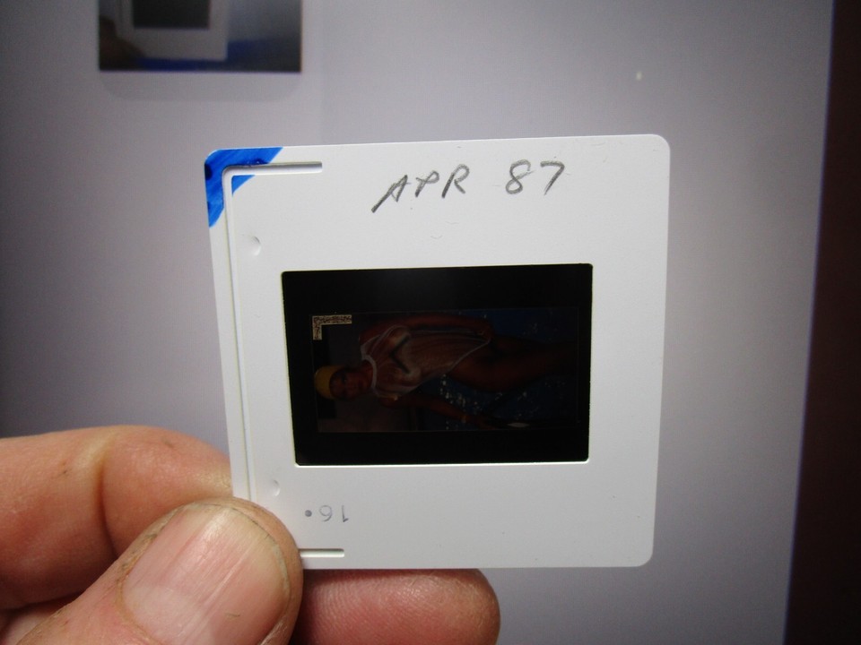 ANNA CLARK APRIL 1987 PLAYBOY PLAYMATE 35 MM SLIDE TRANSPARENCY 2X2 | eBay