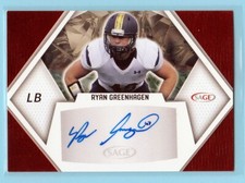 Autographs Football Certified  - 2024 Sage - 2023 Sage - Others - You Pick