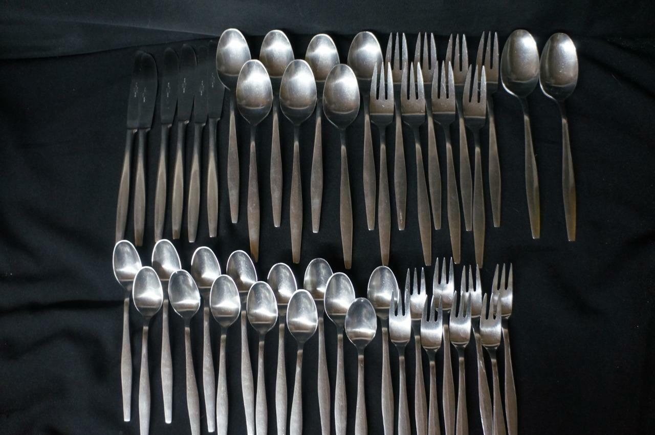 45 Pcs Towle SCC Supreme Cutlery Stainless TWS331 Japan Spoons F