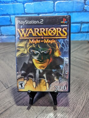 Warriors of Might and Magic (Sony PlayStation 2 PS2, 2001) Game, Case, & Manual