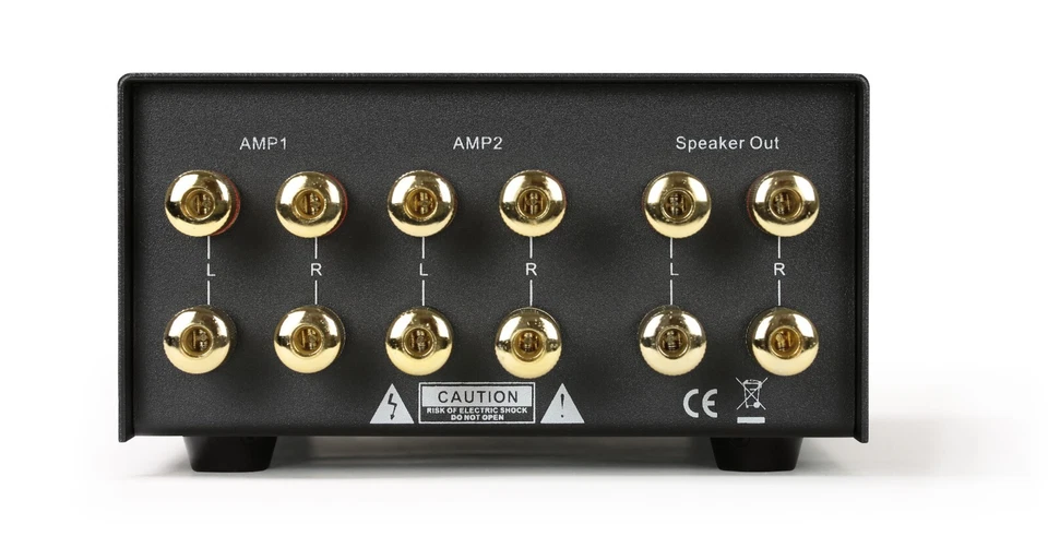 Lautsprecher-Umschalter – 200W/Kanal 2 Lautsprecher-Paaren Dynavox AMP-S MKII - Bild 4 von 4