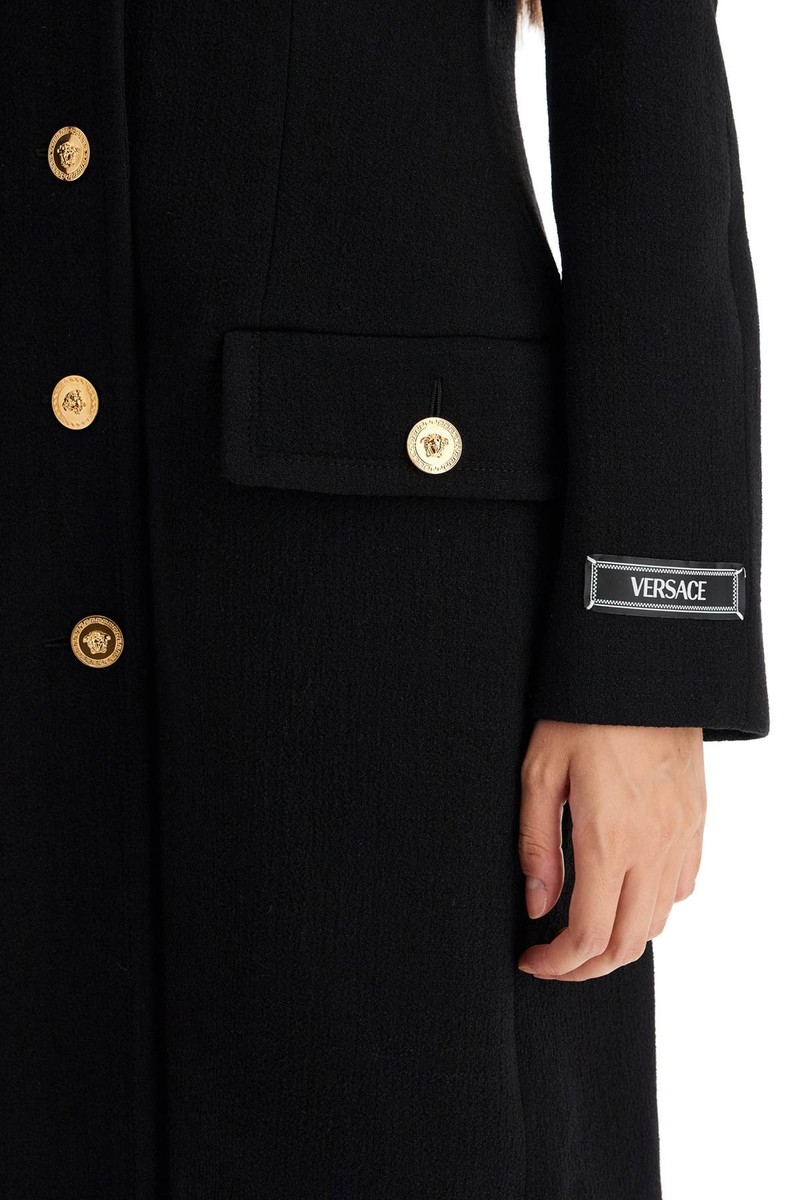 Coat Jacket Parka VERSACE Women Sz. 42 10157411A10943 1B000
