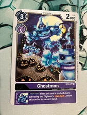 Ghostmon BT4-077 R Digimon CCG | Great Legend Near Mint