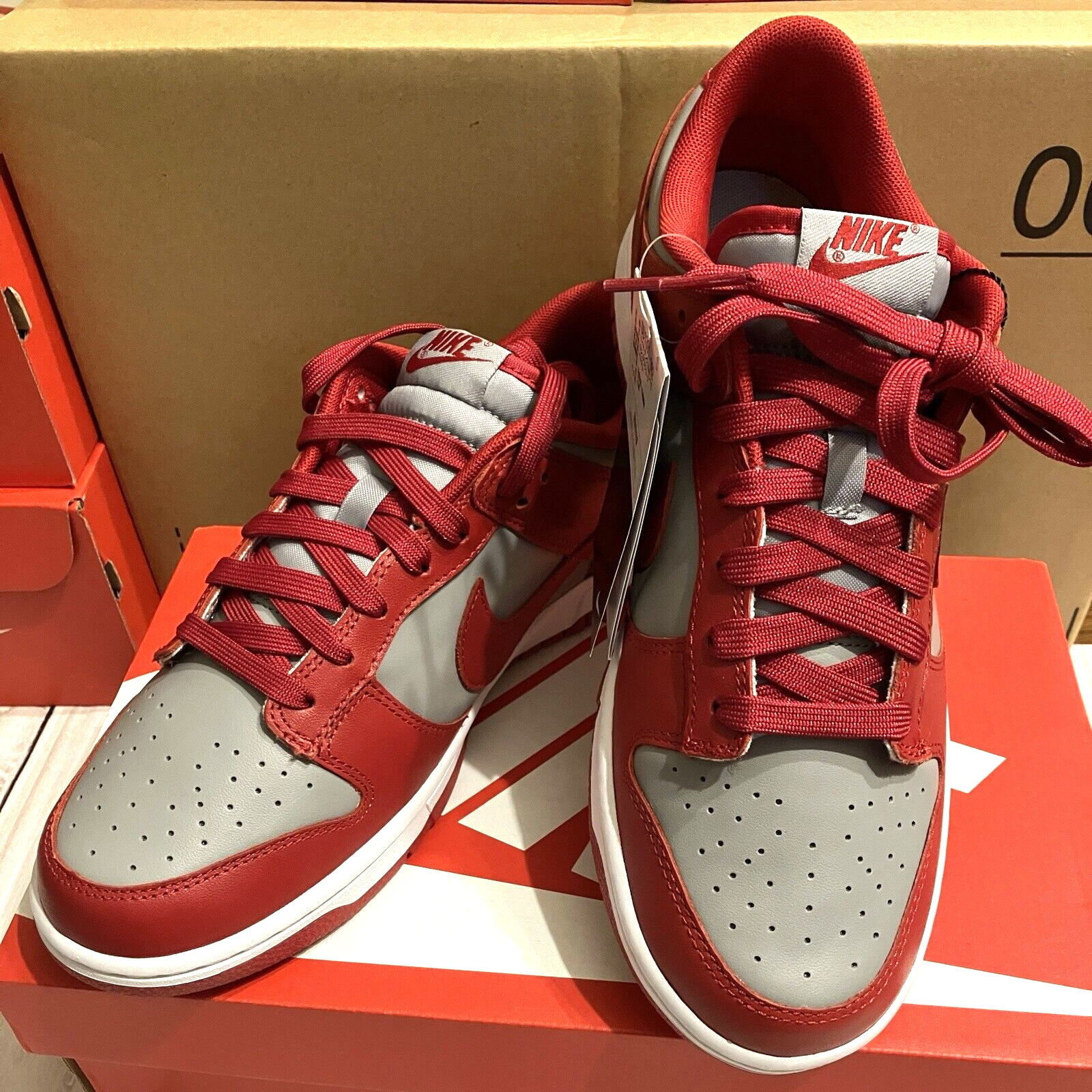 Nike Dunk Low UNLV 2021 Brand New with Box US8.5 UK7.5 26.5cm