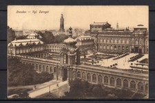 Postcard Dresden 1911 KGL Zwinger bef.n. Goldberg (C08)