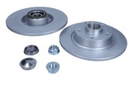 Quaro 2X Bremsscheibe Hinten Ø274 Mm Voll FüR Renault Grand ScéNic III JZ0/1_