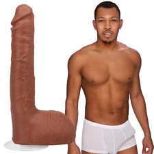 Signature Cocks - Ricky Johnson 10"  ULTRASKYN Cock with Vac-U-Lock Suction Cup