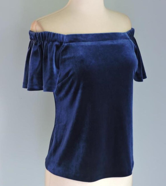 white house black market off the shoulder top