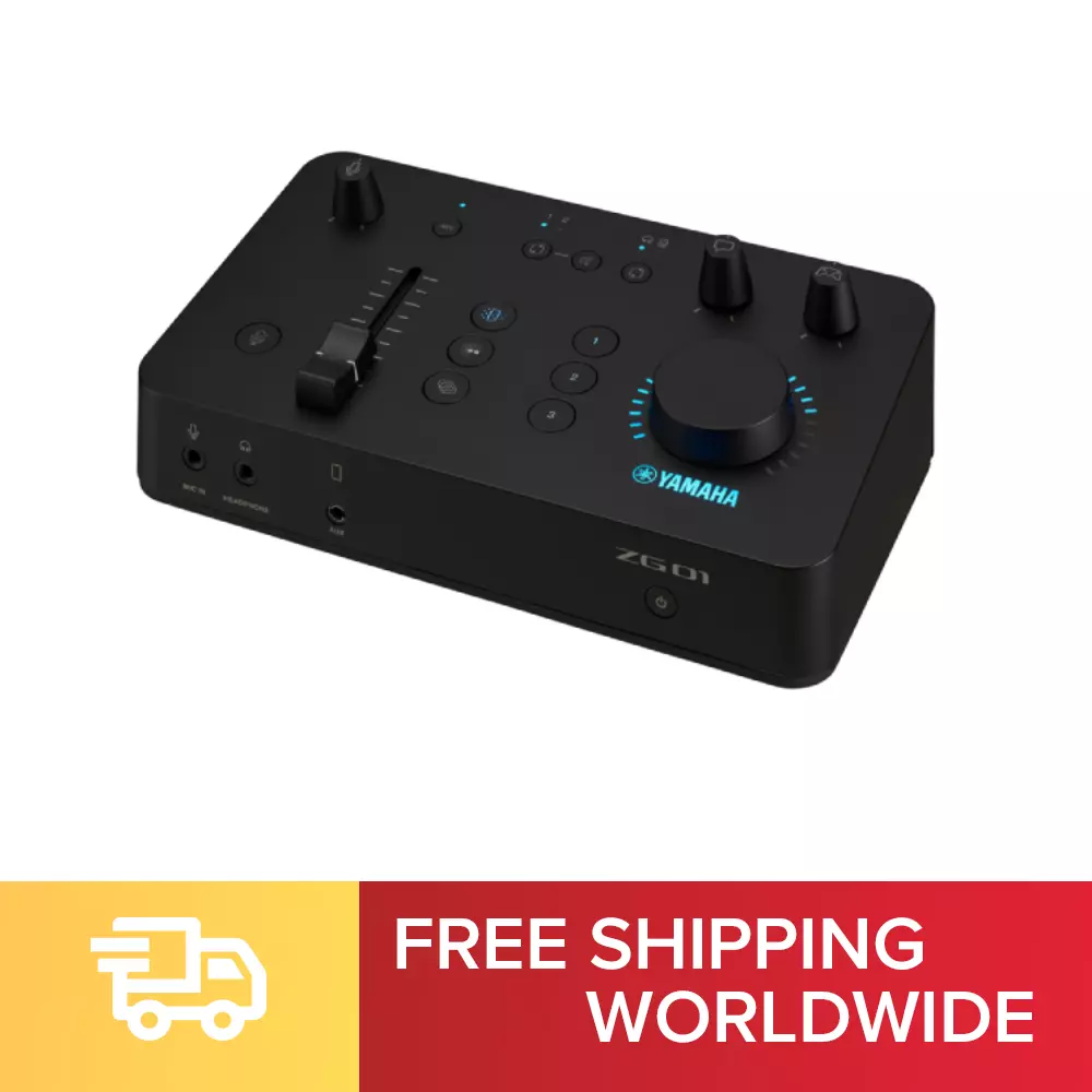 YAMAHA ZG01 Game Streaming Audio Mixer High Resolution